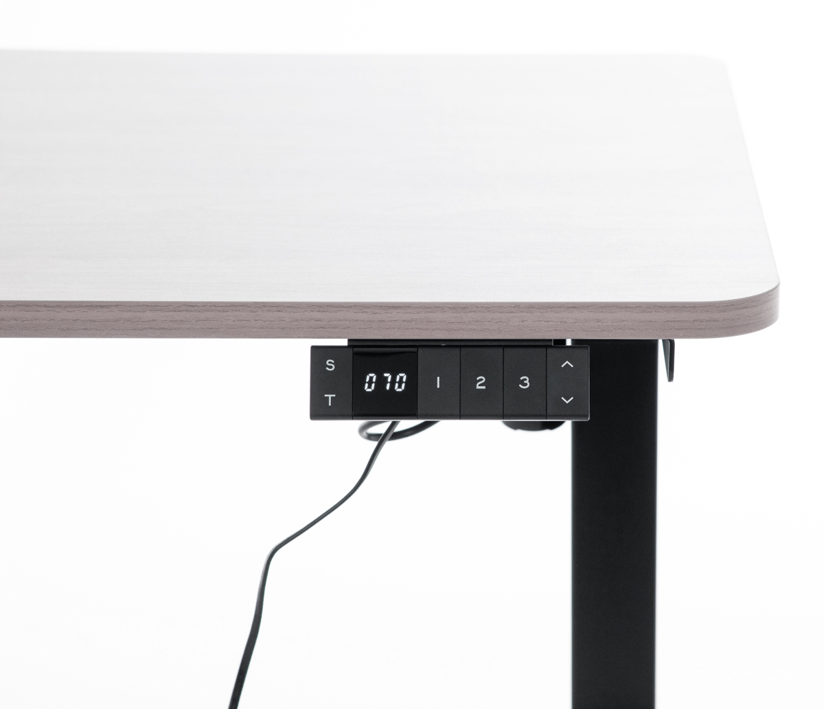 UNIZDRAV állítható magasságú íróasztal 120x60 cm, szürke