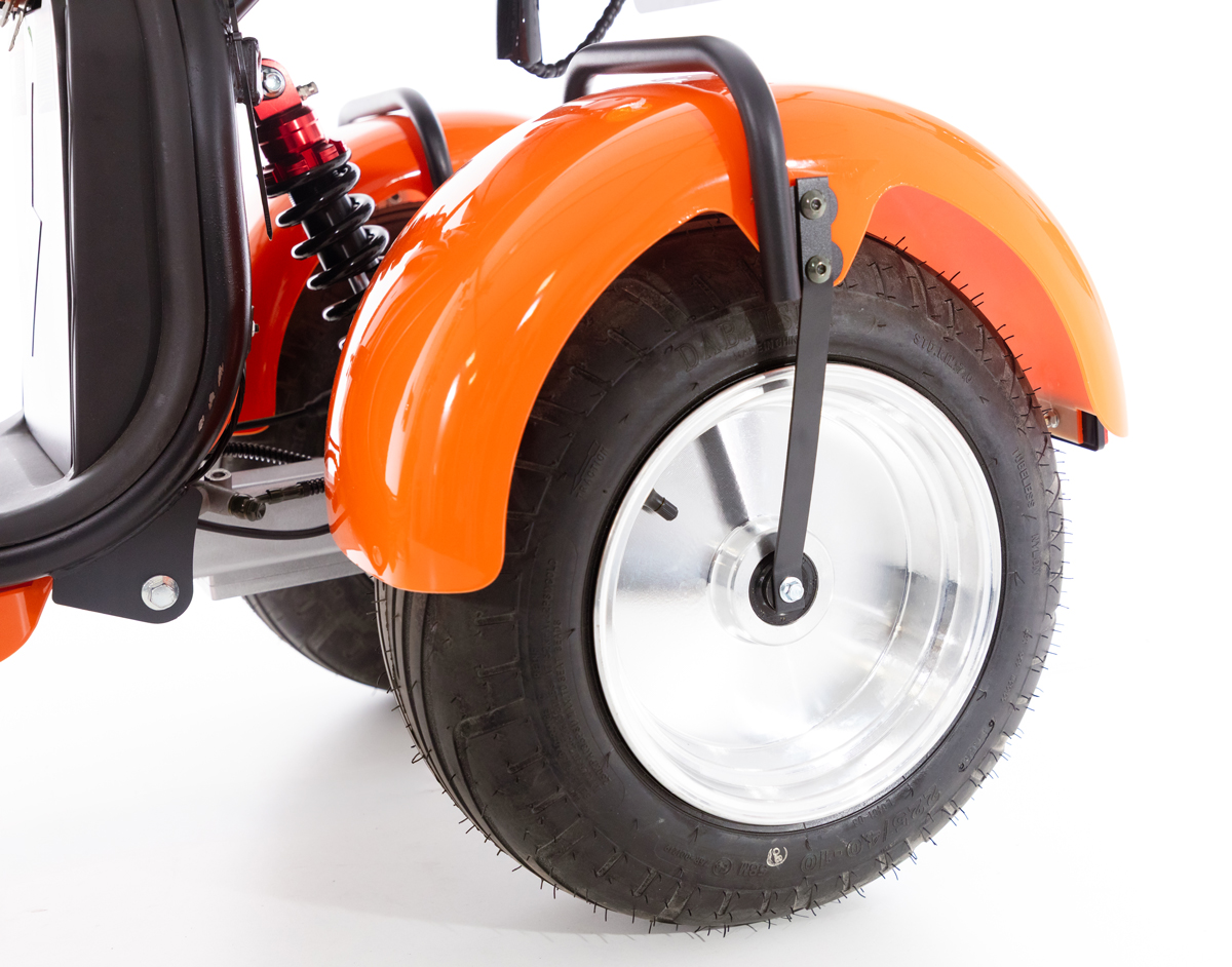 Elektromos Chopper UNIZDRAV EasyRide, narancssárga