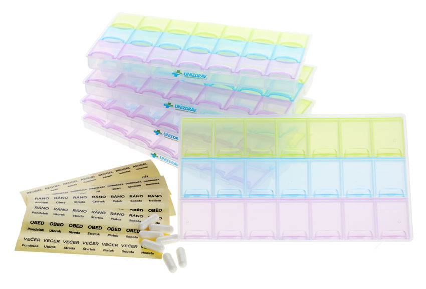 UNIZDRAV gyógyszeradagoló - heti