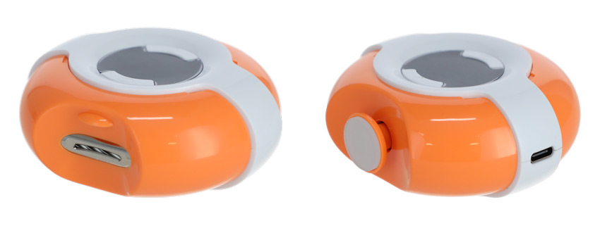 Elektromos körömvágó, narancssárga