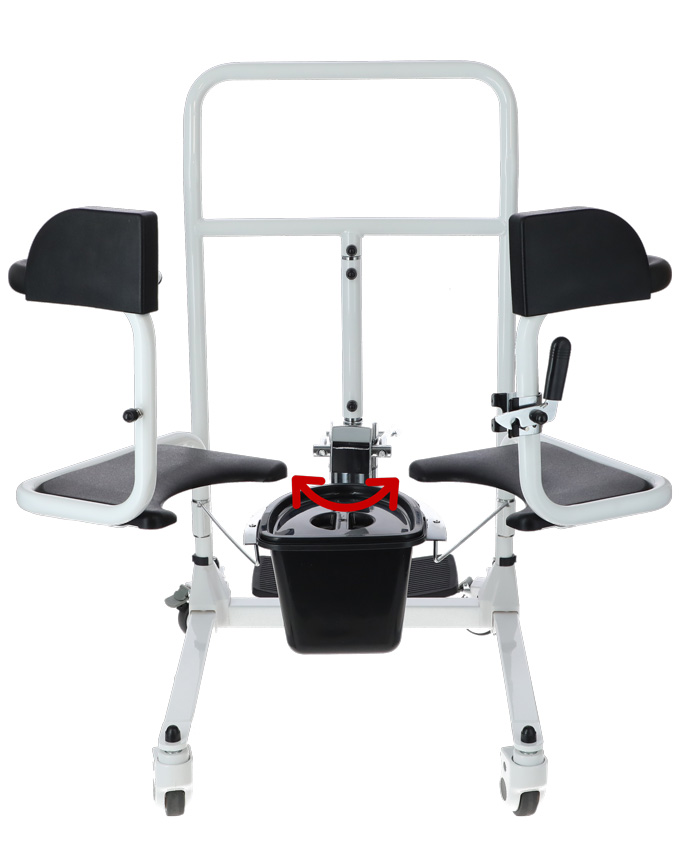 Hidraulikus betegátemelő szék WC vödörrel UNIZDRAV