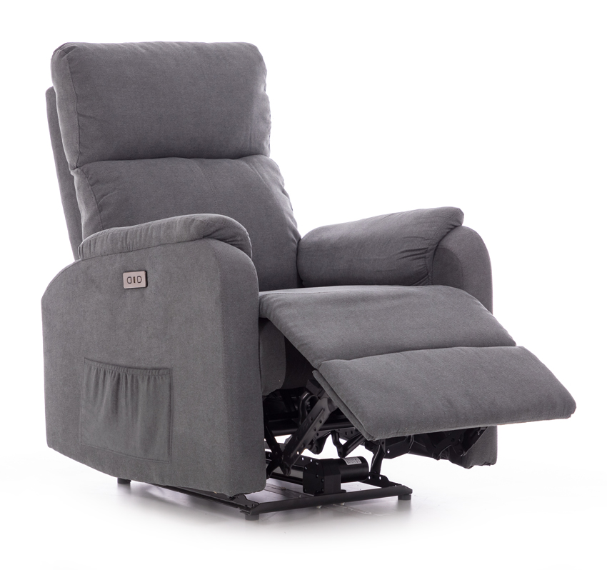 COMFORT relaxációs, dönthető fotel masszázs- és fűtésfunkcióval, antracit színű