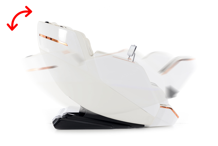 Elektromos masszázsfotel Prestige 3D MASSAGER ionizátorral, fehér