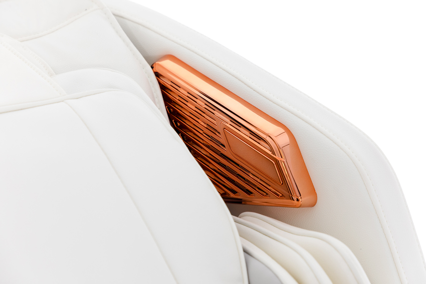 Elektromos masszázsfotel Prestige 3D MASSAGER ionizátorral, fehér