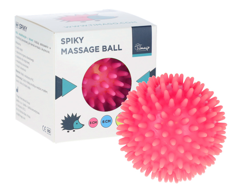 Süni masszázslabda,rózsaszín 5 cm