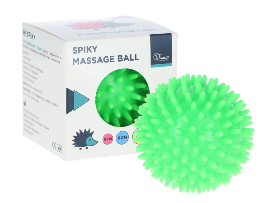 Süni masszázslabda, zöld 8 cm