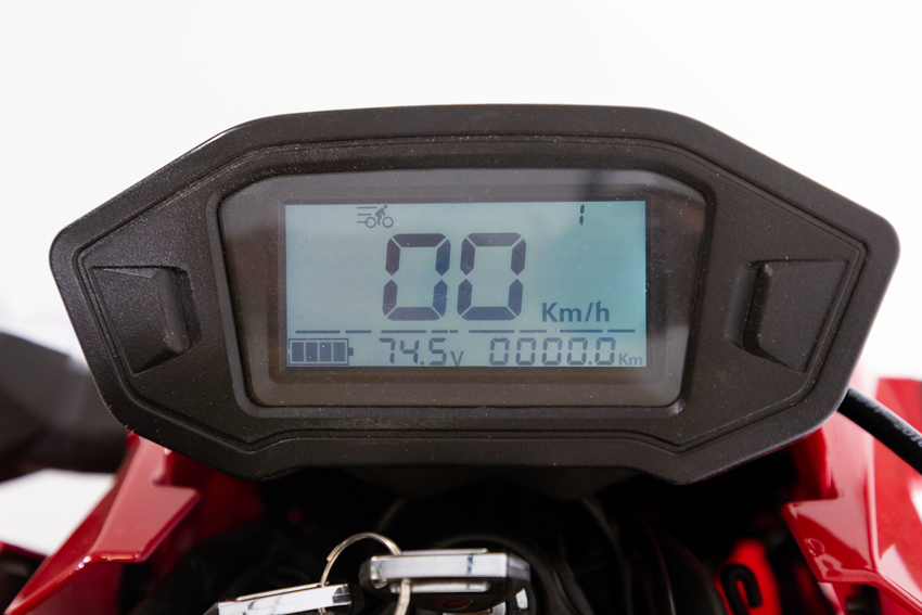 Elektromos motorkerékpár e-Flex, piros