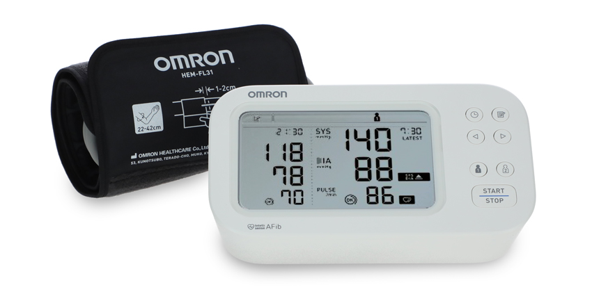 OMRON M6 Comfort AFib vérnyomásmérő