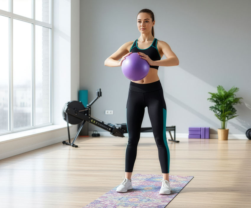 Rehabilitációs labda BallTim, 25 cm