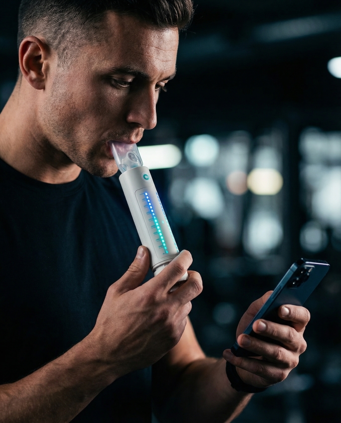 Bluetooth légzéstréner OPUMP