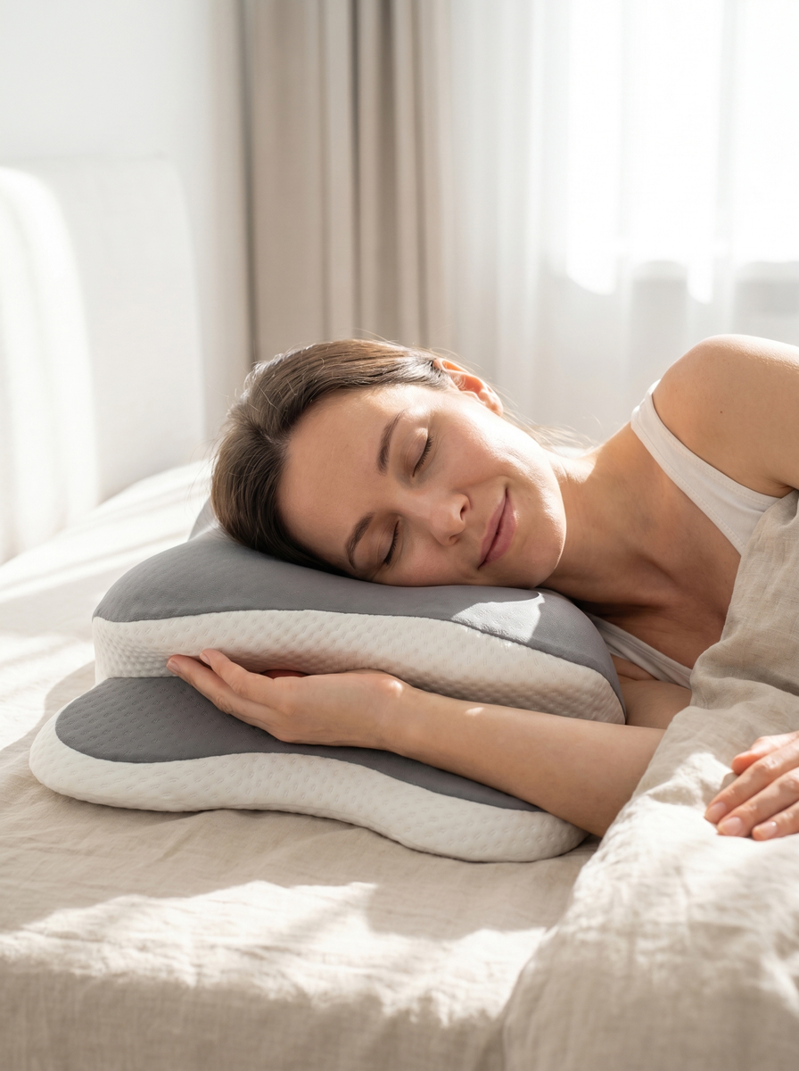 SpineBalance memóriahabos ergonomikus párna