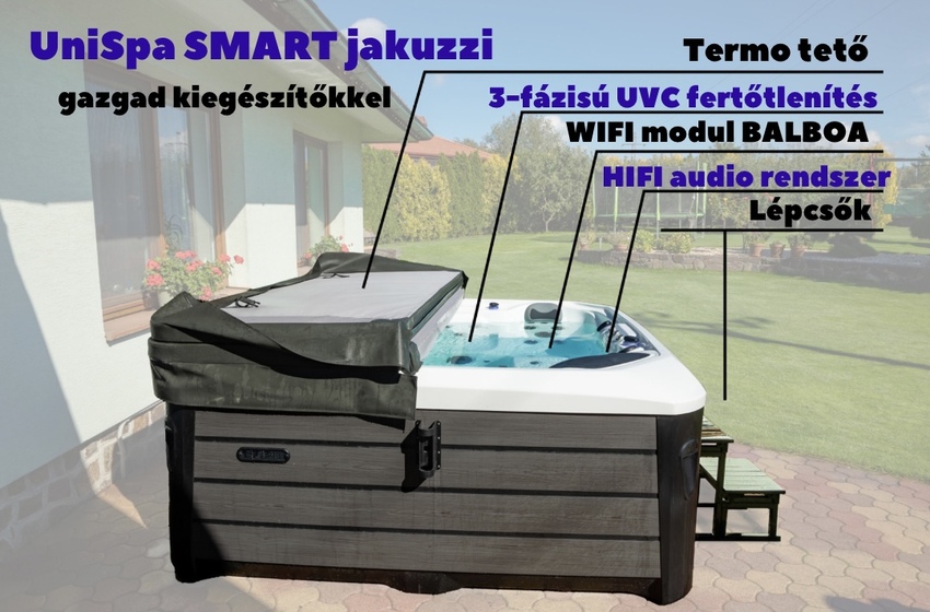 SMART Jakuzzi UniSPA Max 5 személyes