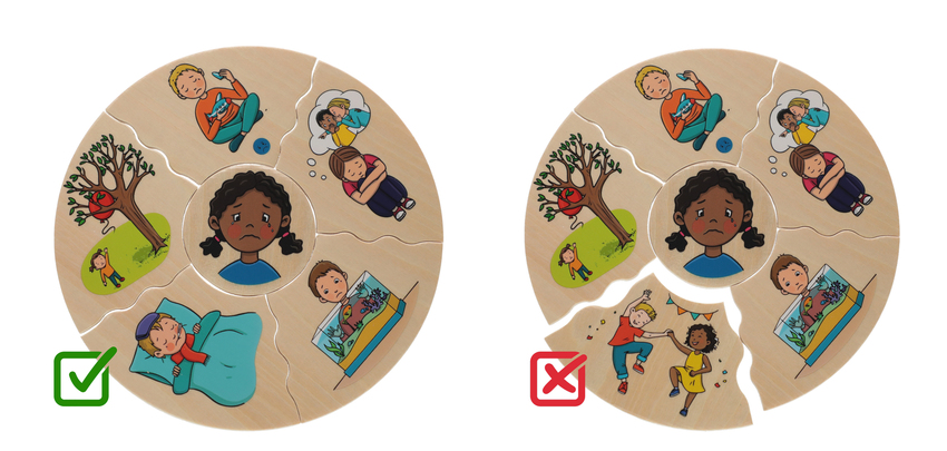 Didaktikai játék és puzzle 2in1 Humanico Emotions a Beleductól