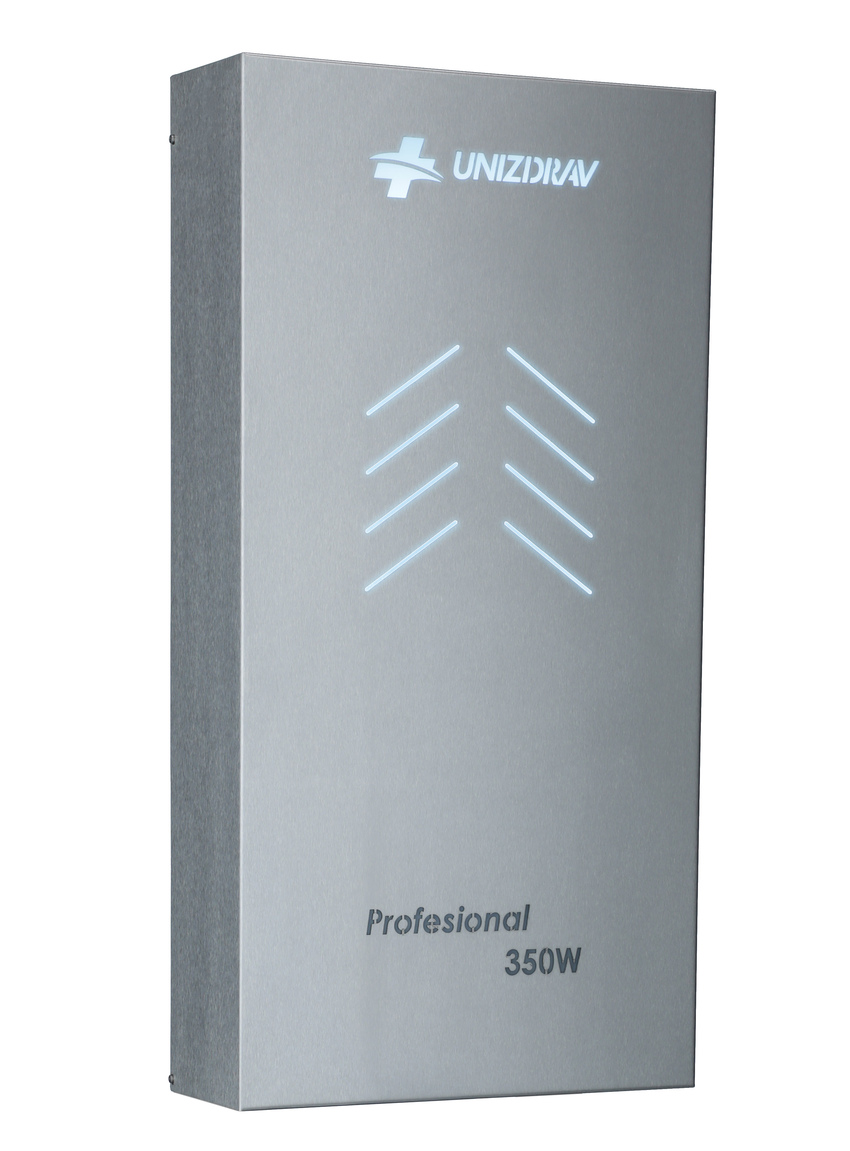 Germicid lámpa UNIZDRAV PRO 350W zárt, falra szerelhető