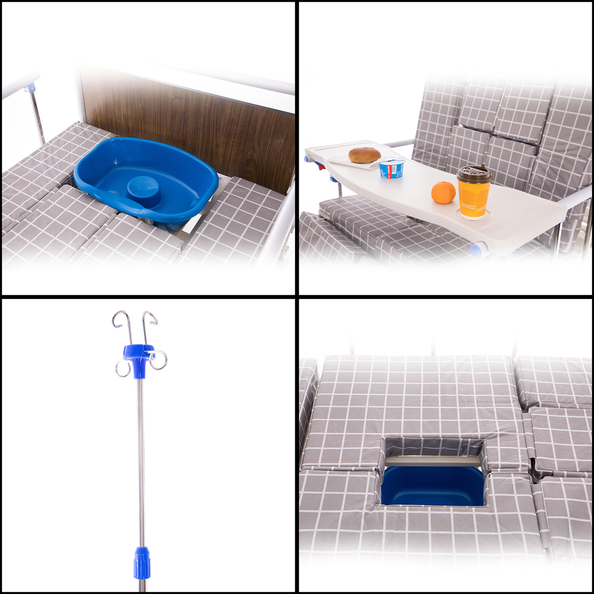 Elektromos/manuális pozicionáló ágy Home matraccal