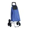 Bevásárló táska kerekekkel, kék