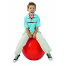 Gyerek fitnesz labda fogantyúval, piros, 45 cm