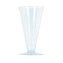 Műanyag vizeletes pohár, 100 ml
