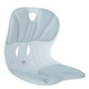 Curble Chair Wider ergonomikus ülőke háttámlával a helyes testtartás érdekében, szürke
