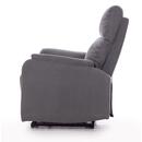 COMFORT Relaxációs állítható fotel - szövet, antracit
