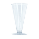 Műanyag vizeletes pohár, 250 ml