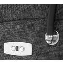 Stílusos relaxációs állítható fotel TRENDY, antracit