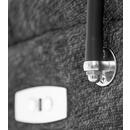 Stílusos relaxációs állítható fotel TRENDY, antracit