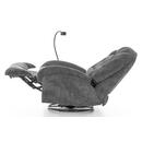 Stílusos relaxációs állítható fotel TRENDY, antracit