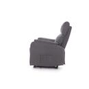 COMFORT relaxációs, dönthető fotel masszázs- és fűtésfunkcióval, antracit színű
