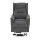 COMFORT+ dönthető masszázsfotel, antracit szövet