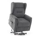 COMFORT+ dönthető masszázsfotel, antracit szövet