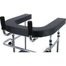 Kerekes járókeret támasztófelülettel és üléssel UNIZDRAV