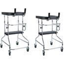 Kerekes járókeret támasztófelülettel és üléssel UNIZDRAV