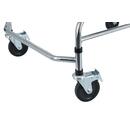 Kerekes járókeret támasztófelülettel és üléssel UNIZDRAV