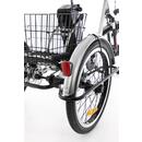 Háromkerekű elektromos kerékpár Tornado ZTECH, ezüst