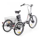 Háromkerekű elektromos kerékpár Tornado ZTECH, ezüst