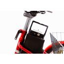 Háromkerekű elektromos kerékpár Tornádo ZTECH, piros