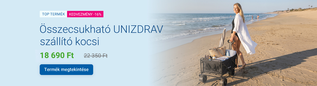Összecsukható UNIZDRAV szállító