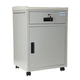 Éjjeliszekrény MEDIK fém- KARCOLÁSOK A SZEKRÉNY SARKÁN