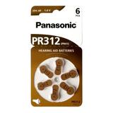 Panasonic PR312 elem hallókészülékhez, 6 db-os kiszerelés
