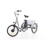 Háromkerekű elektromos kerékpár Tornado ZTECH, ezüst