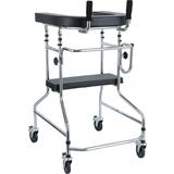 Kerekes járókeret támasztófelülettel és üléssel UNIZDRAV