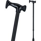 Sétapálca műanyag fogantyúval - fekete