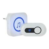 Vezeték nélküli ajtócsengő szett fényjelzéssel CC19