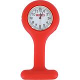 Szilikonos óra, piros