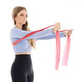 Erősítő gumi edzéshez, ellenállás 2-4 kg