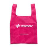 UNIZDRAV összehajtható bevásárlószatyor, rózsaszín