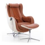 Elektromos masszázsfotel Zafír Relax, téglavörös színű (Használt darab)