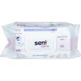 SENI CARE SENSITIVE nedves törlőkendő, 68 db