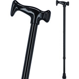 Sétapálca műanyag fogantyúval - fekete